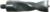 Magnate H62055 Brad Point 7/16"-14 Shank Drill Bit - 1" Cutting Diameter; 3" Cutting Length, 4-1/2" Overall Length, Right Rotation, M2 HSS Dowel