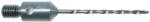 Magnate H62056 Brad Point 7/16"-14 Threaded Shank HSS Drill Bit - 3/16" Cutting Diameter