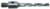 Magnate H62059 Brad Point 7/16"-14 Threaded Shank HSS Drill Bit - 5/16" Cutting Diameter