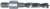 Magnate H62061 Brad Point 7/16"-14 Threaded Shank HSS Drill Bit - 3/8" Cutting Diameter