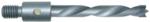 Magnate H62062-1 Brad Point 7/16"-14 Threaded Shank HSS Drill Bit - 13/32" Cutting Diameter