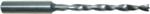 Magnate H62137 Brad Point Spur Machine Drill Bit-1/2" x 2" Shank - 17/64" Cutting Diameter; 4" Cutting Length; 6" Overall Length; 1/2" Shank Diameter