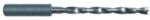 Magnate H62169 Brad Point Spur Machine Drill Bit-1/2" x 2" Shank - 3/8" Cutting Diameter; 3" Cutting Length; 5" Overall Length; 1/2" Shank Diameter