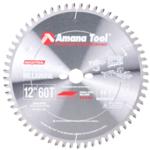 Amana HG12600-30 Hollow Ground Saw Blade - 12" Diameter; 60 Tooth; 30mm Bore; .087" Plate; .126" Kerf; With 2/7/42, 2/9/46 & 2/10/60 Pin Holes; Negative 6-Degree Hook, Hollow Grind, Carbide Tipped