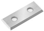 Amana HRK-30 Straight 2-Hole Insert Knife - 4 Cutting Edges; 29.5mm Length; 12mm Width; 1.5mm Thickness; 4mm Hole Diameter; 14mm CTC; 35 Degree Bevel; For MDF, Chipboard, Solid Surface; Solid Carbide
