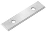 Amana HRK-50 Straight 2-Hole Insert Knife - 4 Cutting Edges; 50mm Length; 12mm Width; 1.5mm Thickness; 4mm Hole Diameter; 26mm CTC; 35 Degree Bevel; For MDF, Chipboard, Solid Surface; Solid Carbide