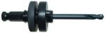 Magnate HSAB716H Hole Saw Arbor - 7/16"-Hex Shank Diameter; 5/8"-18 Thread; 1/2" Chuck Diameter; It comes with a HSS 1/4" pilot drill bit