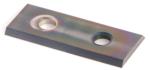 Amana ICK-30-DLC Straight 2-Hole Insert Knife - 2 Cutting Edges; 29.5mm Length; 12mm Width; 1.5mm Thickness; 4mm Hole Diameter; 14mm CTC; 35 Degree Bevel; Diamond-Like Carbon Coated For Solid Wood; Solid Carbide