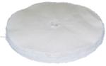 Magnate LMS066012 Soft Loose Muslin Buffing Wheel - 6" Diameter; 1/2" Hole Diameter; 60 Ply; 1 Count/Pack