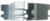 Magnate M007 Reversible Drawer Joint Shaper Cutter - 3/4" Cutting Height; 3/4" Bore; 2-5/8" Overall Diameter; 3 Wing, Carbide Tipped