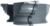 Magnate M008L Face Molding Shaper Cutter - 1-3/16" Cutting Height; 1-1/4" Bore; 3-3/4" Overall Diameter; 3 Wing, Carbide Tipped