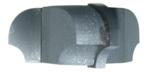 Magnate M009 Cove & Quarter Round Shaper Cutter - 5/16" & 1/2" Cove Radius; 1" Cutting Height; 3/4" Bore; 2-5/8" Overall Diameter; 3 Wing, Carbide Tipped
