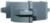 Magnate M013L Wedge Tongue & Groove Shaper Cutter - Groove Profile; 1-1/8" Cutting Height; 1-1/4" Bore; 3-1/4" Overall Diameter; 3 Wing, Carbide Tipped