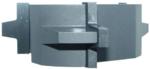 Magnate M013L Wedge Tongue & Groove Shaper Cutter - Groove Profile; 1-1/8" Cutting Height; 1-1/4" Bore; 3-1/4" Overall Diameter; 3 Wing, Carbide Tipped