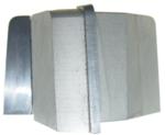 Magnate M014 Vertical Raised Panel Shaper Cutter, 1-1/2" Cutting Height, 6 Degree Face-Cut - 3/4" Bore; 2-5/8" Overall Diameter; Rub Collar; 3/32" Radius, 3 Wing, Carbide Tipped