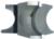 Magnate M016 Stair Tread Nose Shaper Cutter - Profile Height; 3/4" Bore; 11/16" & 1/2" Radius; 1-1/2" Cutting Height; 3-3/8" Overall Diameter; 3 Wing, Carbide Tipped