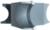 Magnate M016L Stair Tread Nose Shaper Cutter - Profile Height; 1-1/4" Bore; 11/16" & 1/2" Radius; 1-1/2" Cutting Height; 4" Overall Diameter; 3 Wing, Carbide Tipped