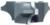 Magnate M017 Quarter Round Shaper Cutter - 3/4" Bore; 1/4" & 1/2" Radius; 1" Cutting Height; 2-5/8" Overall Diameter; 3 Wing, Carbide Tipped