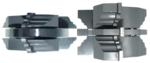 Magnate M021L Cabinet Stile & Rail Set Shaper Cutter - 1-5/8" Cutting Height; 1-1/4" Bore; 3-1/4" Overall Diameter; 3 Wing, 6-piece, Carbide Tipped