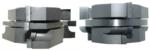 Magnate M023L Concave Stile & Rail Set Shaper Cutter - 1-1/4" Cutting Height; 1-1/4" Bore; 3-1/4" Overall Diameter; 3 Wing, 6-piece, Carbide Tipped