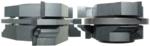 Magnate M025L Ogee Stile & Rail Set Shaper Cutter - 1-1/4" Cutting Height; 1-1/4" Bore; 3-1/4" Overall Diameter; 3 Wing, 6-piece, Carbide Tipped