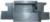 Magnate M026 Door Lip, Corner Round & Taper Rabbet Shaper Cutter - 3/4" Bore; 1" Cutting Height; 2-5/8" Overall Diameter; Rabbet Up/Face Up; 3 Wing Carbide Tipped