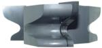 Magnate M028L Door Lip, Ogee & Cove Shaper Cutter - 1-1/4" Bore; 1" Cutting Height; 3-1/4" Overall Diameter; 3 Wing Carbide Tipped