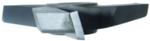 Magnate M029 Horizontal Raised Panel Shaper Cutter - 3/4" Bore; 5" Overall Diameter; 5/8" Cutting Height; M1116 Rub Collar; 5 Degree Face-Cut, 1/8" Radius, 1-5/8" Cutting Depth, 3 Wing Carbide Tipped