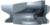Magnate M037L Door Lip, Ogee & Bead Shaper Cutter - 1" Cutting Height; 1-1/4" Bore; 3-1/4" Overall Diameter; 3 Wing, Carbide Tipped