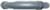 Magnate M042 Flute ( Convex ) Shaper Cutter - 3/8" Flute Height; 3/16" Radius; 3/4" Bore; 2-5/8" Outside Diameter; M1133 Rub Collar; 3 Wing, Carbide Tipped