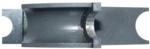 Magnate M044 Bead (Concave) Shaper Cutters - 3/8" Opening; 3/16" Radius; 3/4" Bore; 2-5/8" Outside Diameter; M1133 Rub Collar; 3 Wing, Carbide Tipped