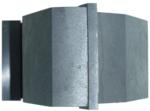 Magnate M048L Straight Shaper Cutters - 1-1/2" Cutting Height; 1-1/4" Bore; 3-1/4" Outside Diameter; M1128 Rub Collar; 3 Wing, Carbide Tipped