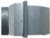Magnate M049 Straight Shaper Cutters - 1-1/4" Cutting Height; 3/4" Bore; 2-5/8" Outside Diameter; M1122 Rub Collar; 3 Wing, Carbide Tipped