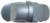 Magnate M071 Flute ( Convex ) Shaper Cutter - 7/8" Flute Height; 7/16" Radius; 3/4" Bore; 2-5/8" Outside Diameter; M1116 Rub Collar; 3 Wing, Carbide Tipped