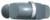 Magnate M071L Flute ( Convex ) Shaper Cutter - 7/8" Flute Height; 7/16" Radius; 1-1/4" Bore; 3-1/4" Outside Diameter; M1107 Rub Collar
