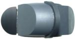 Magnate M072L Flute ( Convex ) Shaper Cutter - 1-1/4" Flute Height; 5/8" Radius; 1-1/4" Bore; 3-5/8" Outside Diameter; M1107 Rub Collar; 3 Wing, Carbide Tipped