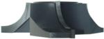 Magnate M089L Corner Round Shaper Cutters - 1" Radius; 1-1/4" Bore; 1-1/4" Carbide Height; 4-5/8" Outside Diameter; M1108 Rub Collar; 3 Wing, Carbide Tipped