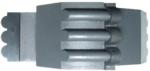 Magnate M095L Triple Bead & Flute Shaper Cutter - Flute Profile; 1-1/4" Bore; 1/8" Radius; 1" Cutting Height; 3-1/4" Overall Diameter; 3 Wing, Carbide Tipped