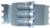 Magnate M096 Triple Bead & Flute Shaper Cutter - Bead Profile; 3/4" Bore; 1/8" Radius; 1" Cutting Height; 2-3/4" Overall Diameter; 3 Wing, Carbide Tipped