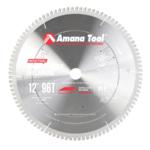Amana MB12960 Double-Face Melamine & Laminate Saw Blade - 12" Diameter; 96 Tooth; 1" Bore; .126" Kerf; .102" Plate; 25-Degree H-ATB Grind, 6-Degree Negative Hook, Carbide Tipped