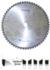 Magnate MR1056 Mitre Saw Blade - 10" Diameter; 60 Tooth; 5/8" Bore; .110" Kerf; .080" Plate; Negative 2 degree hook; Carbide Tipped, 4ATB+R Grind