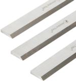 Amana P-395 T-1 HSS Planer-Jointer Knife - 12" Length; 1-1/4" Width; 1/8" Thickness; 3 Knives/Pack; 18% Tungsten High Speed Steel, 45-Degree