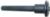 Magnate P1521 Arbor for Plastic Cutting Saw Blades - 1/2" Shank Diameter; 3-1/4" Overall Length