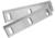 Magnate PK0405H Planer-Jointer Knife Set, HSS - 4-1/8" Length; 7/8" Width; 1/8" Thickness; 2 Knives/Pack; Older Craftsman 149.236220; 149.236221; 149.236223 (3 Slotted Holes) Compatible; High Speed Steel