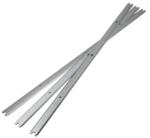 Magnate PK1342H Planer-Jointer Knife Set, HSS - 13-3/8" Length; 15/32" Width; 1/16" Thickness; 3 Knives/Pack; 13" Rigid R4331 & R4330 (Double Edge; with Holes) Compatible; High Speed Steel