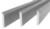 Magnate PK1536H Planer-Jointer Knife Set, HSS - 15-1/2" Length; 0.70" Width; 1/8" Thickness; 3 Knives/Pack; RBI Model 616 (Corrugated Back Planer Knives) Compatible; High Speed Steel