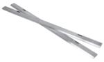 Magnate PK1618H Planer-Jointer Knife Set, HSS - 410mm Length; 20mm Width; 3mm Thickness; 2 Knives/Pack; Logosol PH260; Baker 412 Compatible; High Speed Steel