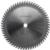 Skarpaz PS861T Portable Miter/Table Saw Blade - 8-1/4" Diameter; 60 Tooth; 5/8" Bore; 10TCG Grind; .070" Plate; .095" Kerf; Carbide Tipped