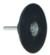 Magnate Q3S14 Quick Change Pad, 1/4" Mandrel - Medium Density; S Type; 3" Diameter