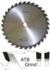 Magnate R141 Rip Saw Blade - 14" Diameter; 32 Tooth; 1" Bore; .138" Kerf; .098" Plate; Carbide Tipped, 20 Degree Hook, ATB Grind